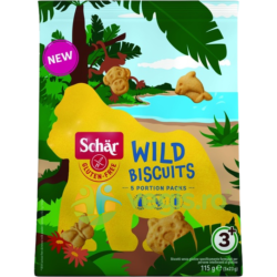 Biscuiti fara gluten, animalute salbatice,Wild- SCHAR