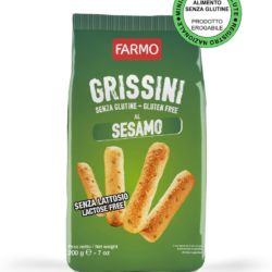 Grissini Fără Gluten Fără Lactoză cu Susan | 200g FARMO